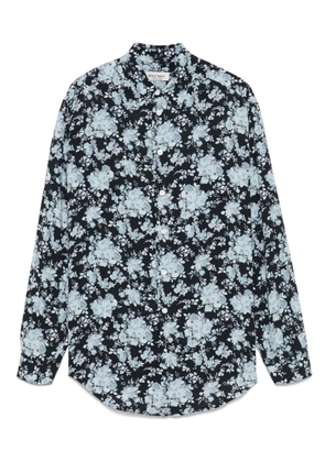 rold skov floral-print shirt - Black