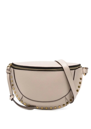 ISABEL MARANT Skano stud-detail belt bag - Neutrals