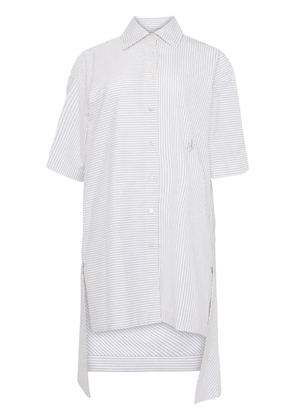 JW Anderson step-hem shirt dress - Grey