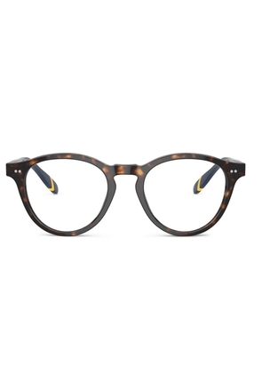 Polo Ralph Lauren round-frame glasses - Brown
