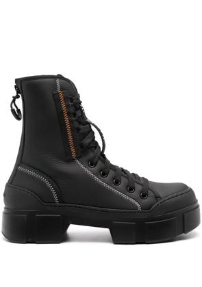 Vic Matie Scubagum ankle-length boots - Black