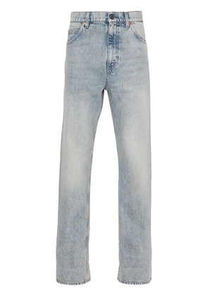 Gucci mid-rise straight-leg jeans - Blue