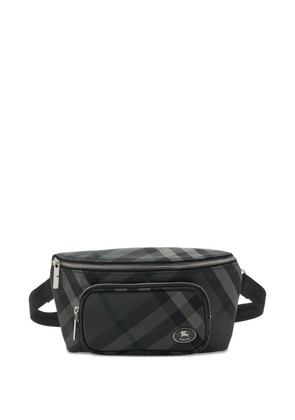Burberry check-pattern belt bag - Black
