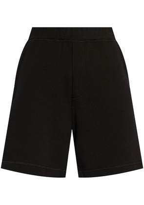DSQUARED2 logo-embroidered shorts - Black