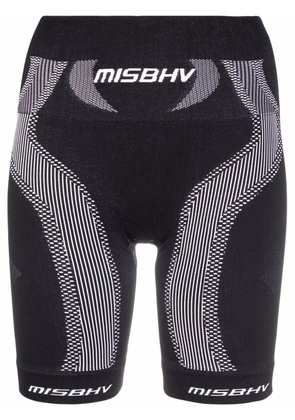 MISBHV printed cycling shorts - Black
