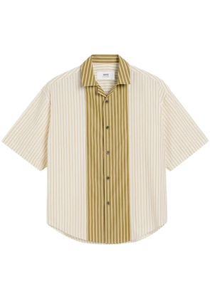AMI Paris camp-collar shirt - White