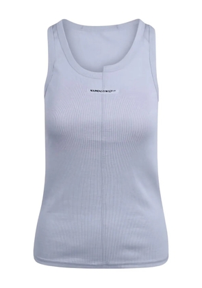 Noumeno Concetp ribbed tank top - Grey