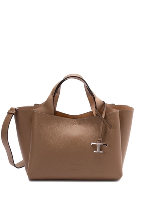 Tod's leather two-way handbag - Brown