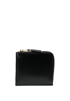 Comme Des Garçons Wallet leather zipped wallet - Black
