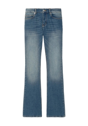 Zadig&Voltaire logo-patch flared jeans - Blue