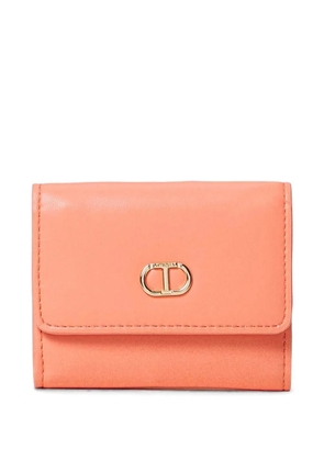 TWINSET leather wallet - Orange
