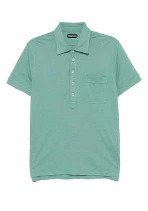 TOM FORD short-sleeved polo shirt - Green
