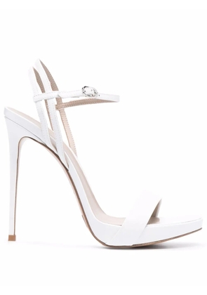 Le Silla Gwen 120mm sandals - White