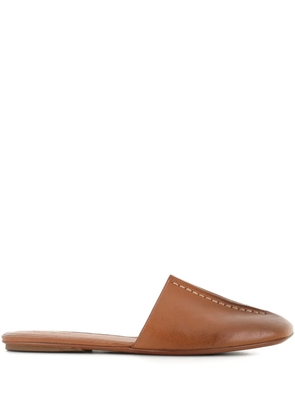 Marsèll topstitch mules - Brown