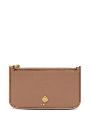 Bally zip logo cardholder - Brown