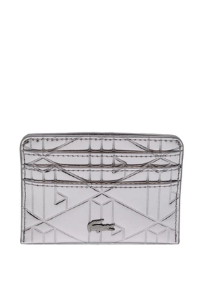 Lacoste monogram cardholder - Metallic