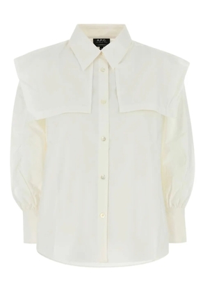 A.P.C. cotton shirt - White