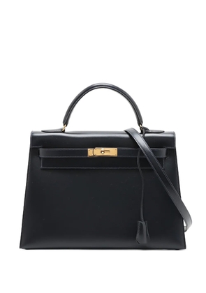 Hermès Pre-Owned 1992 Box Calf Kelly Sellier 32 satchel - Blue