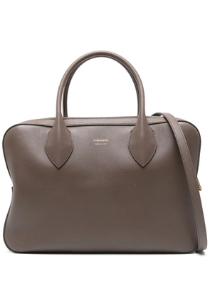 Ferragamo leather tote bag - Brown