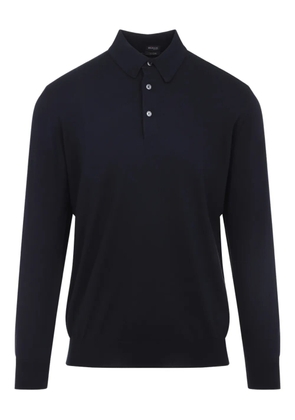 Kiton cotton polo shirt - Blue