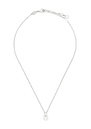 Swarovski Matrix pearl-pendant necklace - Silver