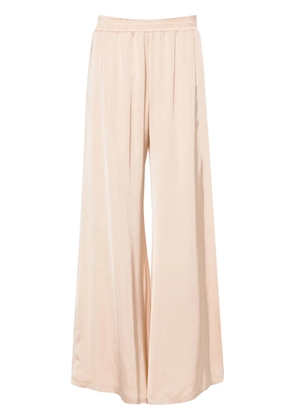 Fabiana Filippi wide-leg satin trousers - Neutrals