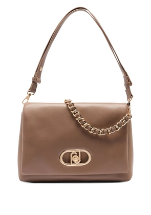 LIU JO LaPuffy large braided chain cross body bag - Neutrals