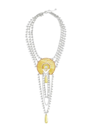 Tory Burch layered necklace - Silver