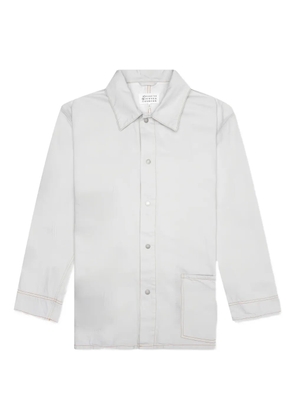 Maison Margiela selvedge-denim jacket - White