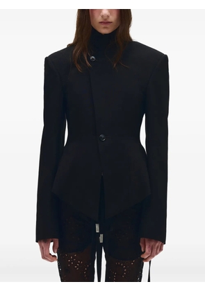 Ann Demeulemeester Lila fitted jacket - Black