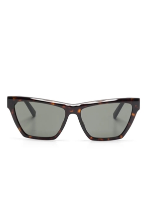 Saint Laurent Eyewear butterfly-frame sunglasses - Brown