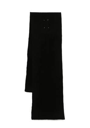 Maison Margiela wool scarf - Black