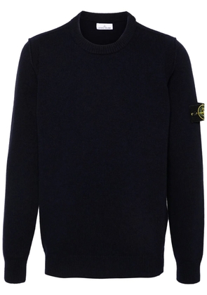 Stone Island Compass-badge jumper - Blue