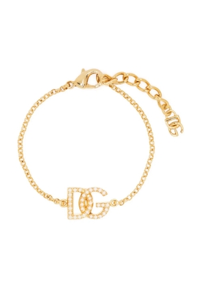 Dolce & Gabbana DG logo chain bracelet - Gold