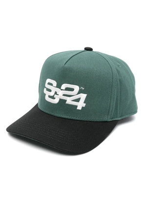 SUMMER GAMES motif-embroidered cap - Green