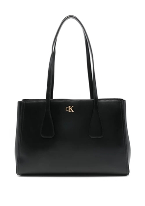 Calvin Klein logo-detail tote bag - Black