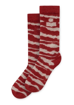ISABEL MARANT Shona socks - Red