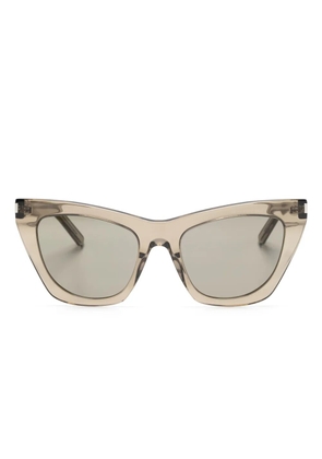 Saint Laurent Eyewear Kate sunglasses - Brown