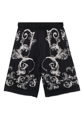 Versace Jeans Couture Outline Barocco shorts - Black