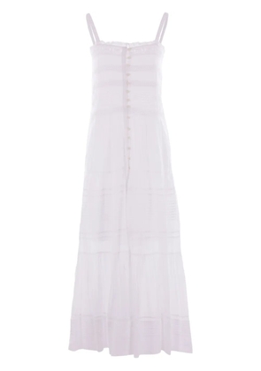 MARANT ÉTOILE Divine midi dress - White
