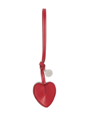 Stella McCartney heart charm keyring - Red