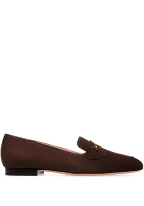 Bally Daily Emblem loafers - Brown