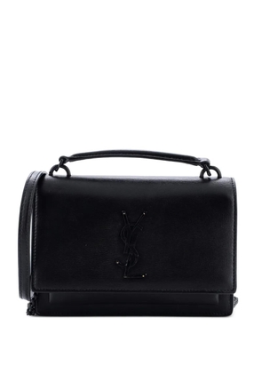 Saint Laurent Pre-Owned Sunset Top Handle Chain Wallet Leather crossbody bag - Black