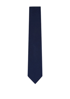 Paolo Albizzati pointed tie - Blue