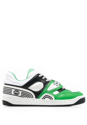 Gucci Basket panelled sneakers - White