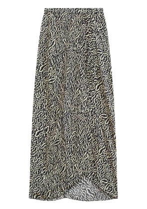 MARANT ÉTOILE Vanille wrap skirt - Black