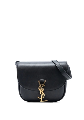 Saint Laurent Pre-Owned 2022 Small Leather Monogram Kaia crossbody bag - Black