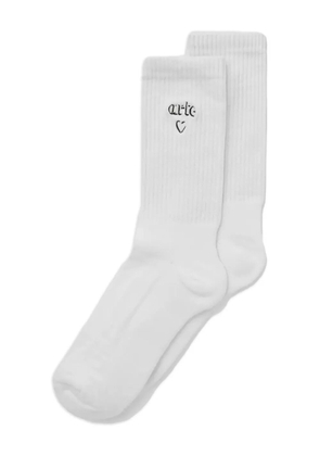 Arte Antwerp logo-heart socks - White