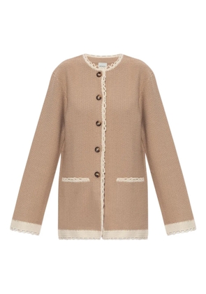 Posse Willow buttoned cardigan - Neutrals