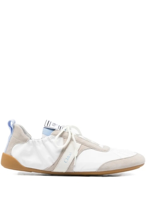 Chloé Kick lace-up fastening sneakers - White